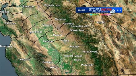 The ABC30 Live Doppler keeps you up-to-date with live weather conditions for Fresno, North Valley, South Valley and the surrounding area.